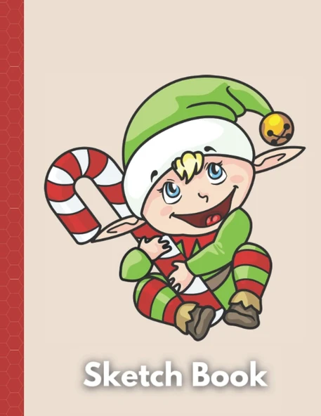 Sketch Book: Cute Gnome Drawing Pad With Affordable For Children Of All Ages, Kids, Teens, And Adults, Ideal For Drawing, Sketching, And Doodling ürün görseli 1