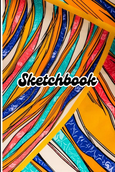 Sketchbook: 6" X 9" - Notebook, 110 Pages, Blank Paper, Glossy Cover, High Quality Papers, For Drawing Sketching Painting Doodling: Made For Creative Artists, Kids, Men And Women ürün görseli 1