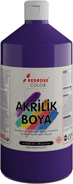 Red Mor Akrilik Boya 1000 Gr ürün görseli 1