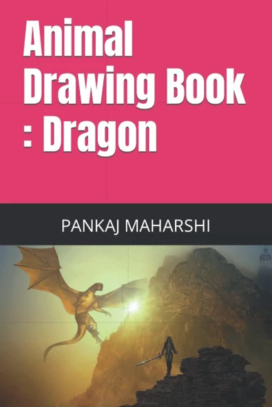 Independently Published Animal Drawing Book : Dragon Drawing Book - Sketch Book For Drawing Doodling And Sketching 6 * 9 Inch 30 Pages Drawing Notebook Color Interior With White Paper ürün görseli 1