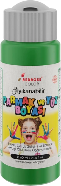 Red Yeşil Parmak Boyası 60 Ml ürün görseli 1