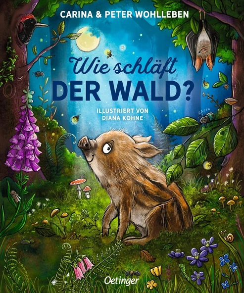 Wie Schläft Der Wald?: Nachhaltig Hergestelltes Öko-Pappbilderbuch Für Die Kleinsten (Peter & Piet) ürün görseli 1