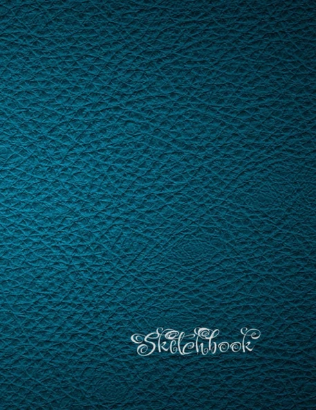 Sketchbook: Coloured Texture Pattern Affect Background, Large 8.5" X 11", 110 Pages, Perfect For Everyone, Crayons, Pencils, Drawing And Sketching ürün görseli 1