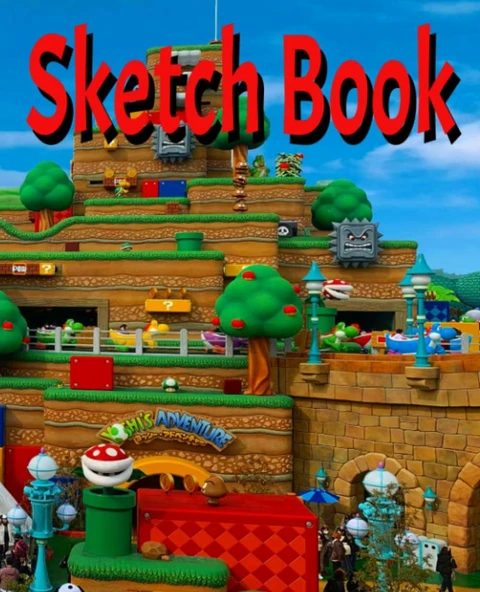 Independently Published Sketch Book: Sketch Pad, Kids Drawing Pad ürün görseli 1