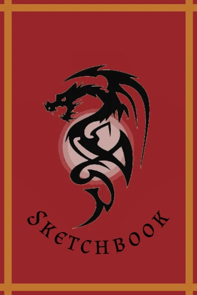 Medieval Dragon Sketchbook ürün görseli 1