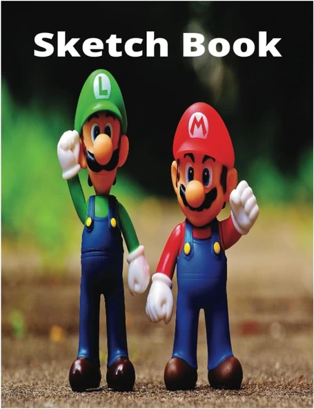 Sketch Book: Notebook For Drawing, Writing, Painting, Sketching Or Doodling ürün görseli 1