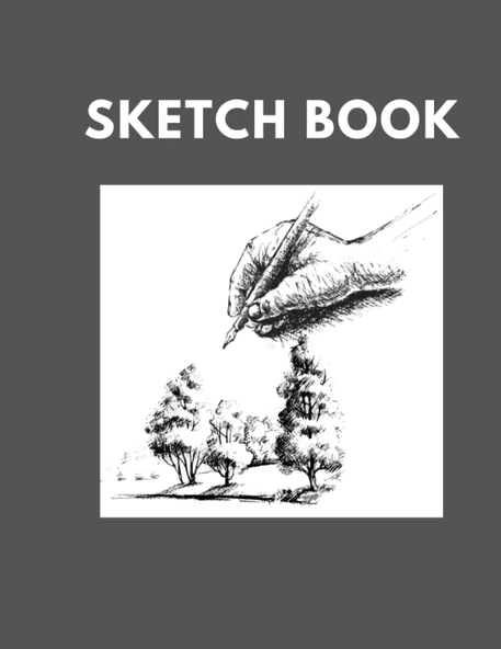 Sketch Book: Notebook For Drawing, Writing, Painting, Sketching Or Doodling, 120 Pages, 8.5X11 ürün görseli 1