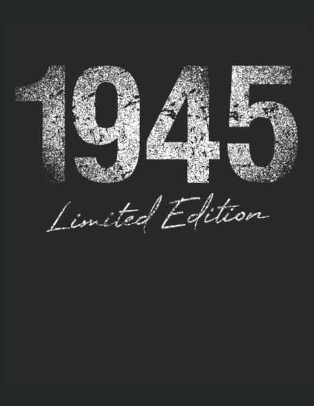 Coloring Book - 101 Mandalas - Limited 1945 Year Birthday Edition Born Grunge: Funny Used Line Birthday Gift - A4 (8, 5X11) ... - Antistress - Relax - Anti Stress - To Color ürün görseli 1