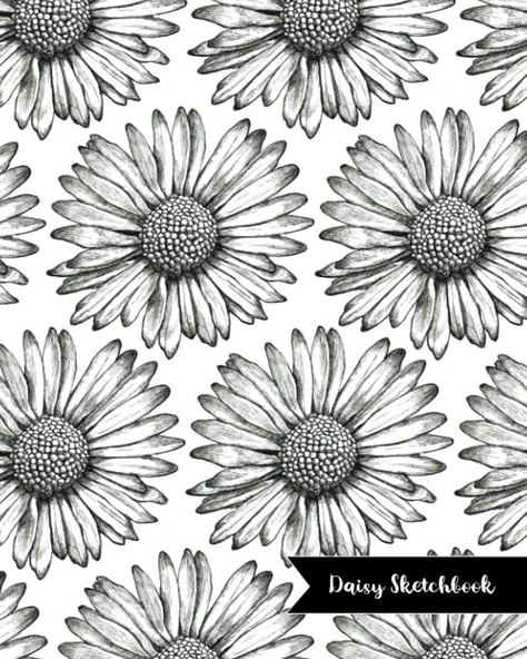 Daisy Sketchbook: 8 In X 10 In 160 Pages ürün görseli 1