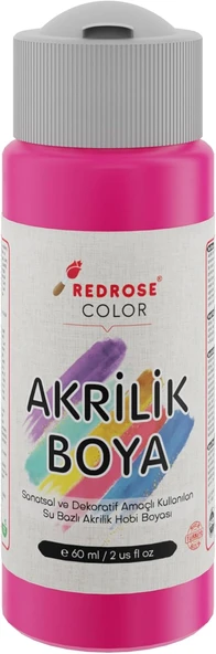 Red Fuşya Akrilik Boya 60 Ml ürün görseli 1