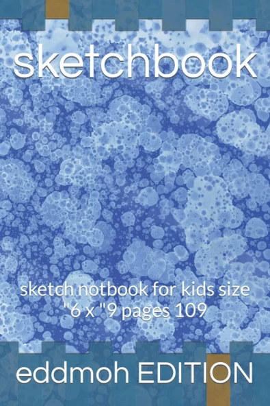 Independently Published Sketchbook: Sketch Notbook For Kids Size "6 X "9 Pages 109 ürün görseli 1
