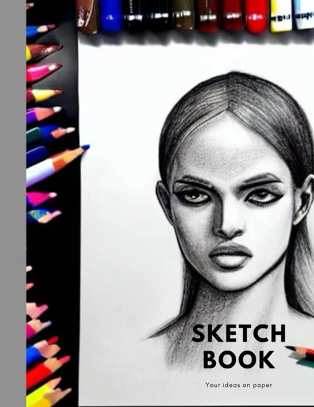 Independently Published Sketch Book 100 Pages: This Sketch Book Feature Light Weight Sketch Paper That Is Ideal For On-Location Find Your Inspiration With This Sketchbook For ... Sketches And Practic ürün görseli 1
