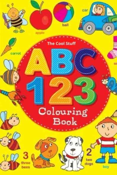 Abc 123 Colouring Book, 4X6 ürün görseli 1