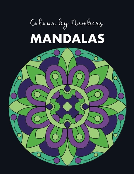Independently Published Mandalas Colour By Numbers ürün görseli 1