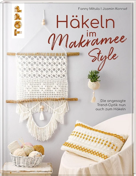 Häkeln Im Makramee-Style: Die Angesagte Trend-Optik Nun Auch Zum Häkeln ürün görseli 1