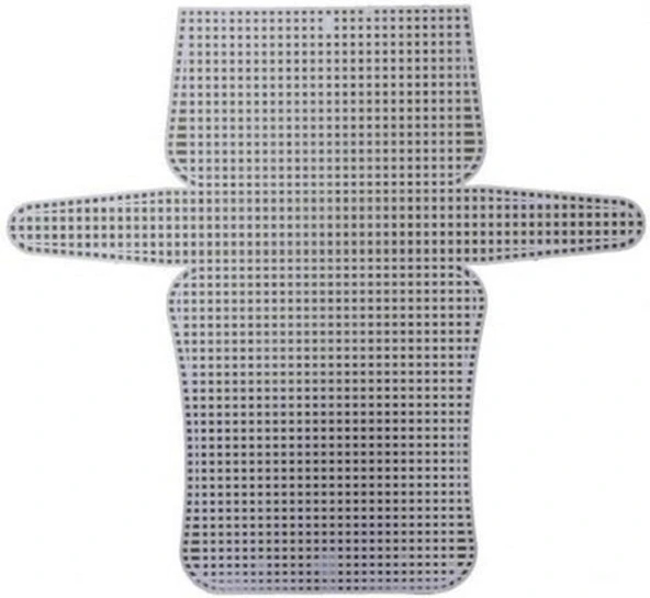 Çanta Kanvas Sade (45 Cm) Beyaz ürün görseli 1