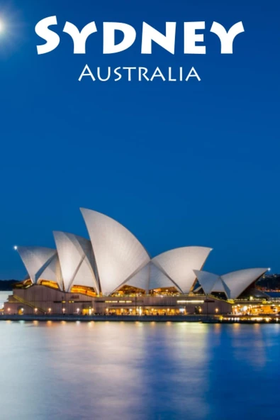 To Is To Live, Next Stop: Sydney: A Blank Sketchbook For Artists, Drawing, Doodling, Writing, And Recording Your Travels And Adventures, ... Lovers.: 100 Pages, 6X9 Matte ürün görseli 1