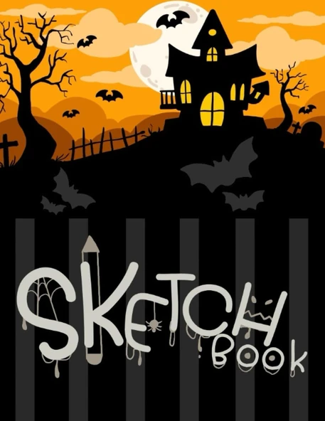 Sketchbook: Sketchbook - Large 120 Pages Blank Drawing Pad : Sketch Book For Kids | Paper Drawing And Write Journal | Cute Gift For Children | “8.5X11” ürün görseli 1
