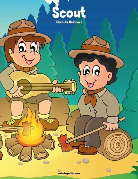 Scout Libro Da Colorare 1 ürün görseli 1