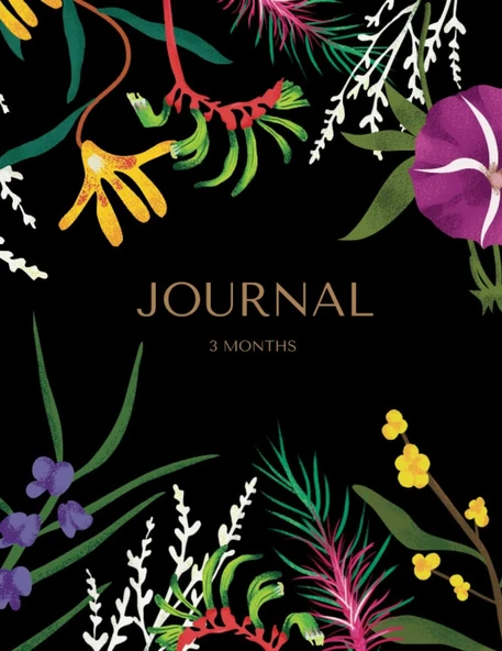 Journal (3 Months) With Stress Relief Exercise: Journal / 3-Month Journal With Stress Relief Exercise ürün görseli 1