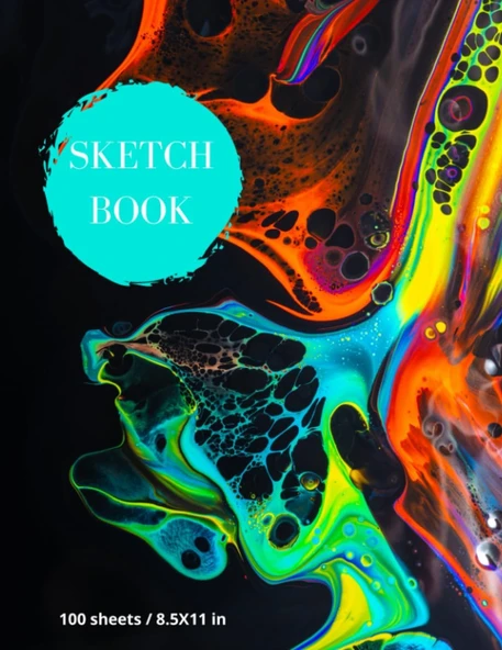 Sketch Book. Give Your Imagination A Free Rein: Notebook For Drawing, Writing, Painting, Sketching Or Doodling ürün görseli 1