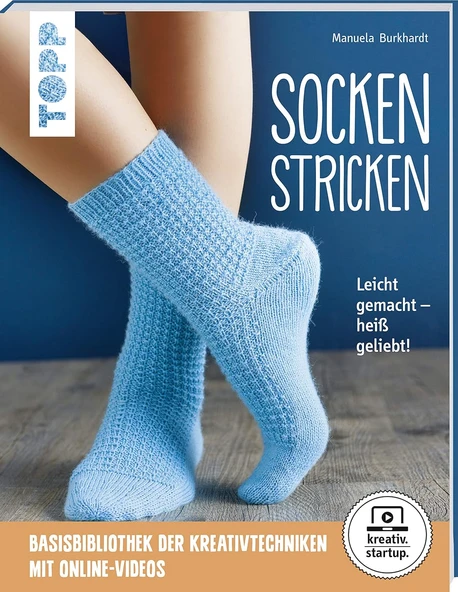 Socken Stricken (Kreativ.Startup.): Leicht Gemacht - Heiß Geliebt. Genial Für Einsteiger ürün görseli 1