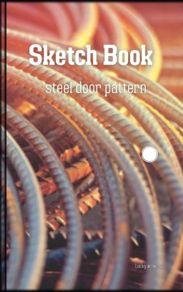 Sketchbook And Notebooks 5X8 Inches, 100 Sheets, Steel Door Pattern Great For Sketching And Writing.9: "Unleash Your Imagination: A Canvas For Creativity" ürün görseli 1