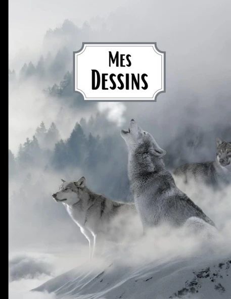 Independently Published Mes Dessins: Carnet De Dessin – Cahier De Croquis - Format A4-100 Pages Blanches - Couverture Souple - Pour Dessiner, Écrire Ou Faire Des Croquis (French Edition) ürün görseli 1