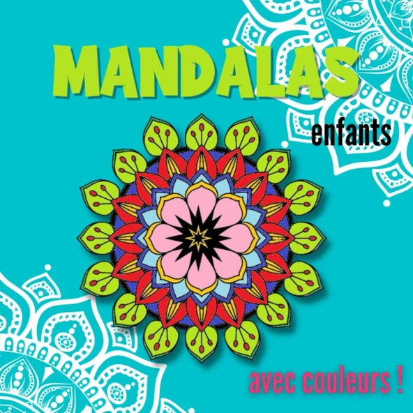 Independently Published Cahier De Coloriage Mandalas Pour Enfants 4 - 10 Ans.: Coloriage Par Numéro. Coloriage Avec Modèles. Cahier De Coloriage Mandalas Anti-Stress. Livre De Coloriage Relaxant. (Fr ürün görseli 1