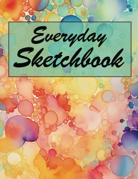 Everyday Sketchbook: Large 8.5X11In Sketchbook For Drawing, Sketching & Doodling, Ideal For Kids & Adults. ürün görseli 1