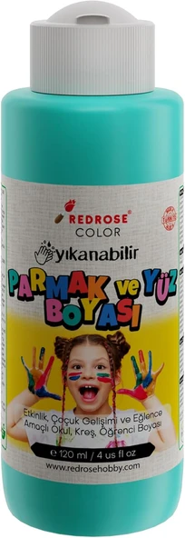 Red Turkuaz Parmak Boyası 120 Ml ürün görseli 1