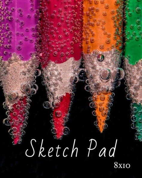 Independently Published Sketch Pad 8X10: Sketch Book 8X10 For Drawing Or Coloring. ürün görseli 1