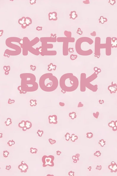 Sketchbook For Kids: Sketchbook: Drawing Notebook With Cute Unicorns Donut Castle , Drawing Book (Size 6 X 9) (Sketchbook For Kids) ürün görseli 1