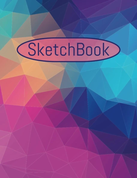 Sketchbook: Drawing Notebook With Style, Drawing Book (Size 8.5 X 11) ürün görseli 1
