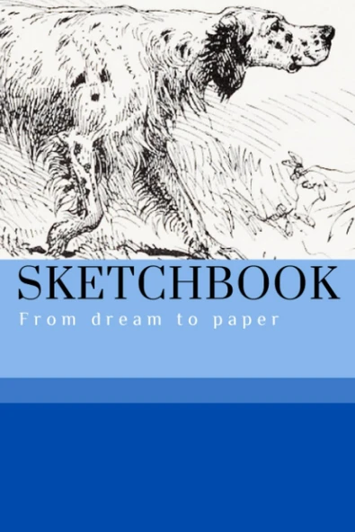 Sketchbook - From To Paper - Image Of Dog With Stripes Cover ürün görseli 1
