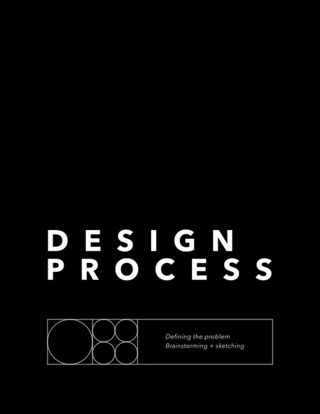 Sketchbook Journal For Graphic Designers And Artists - Process And Brainstorming - 520 Pages - 8.5"X11" ürün görseli 1