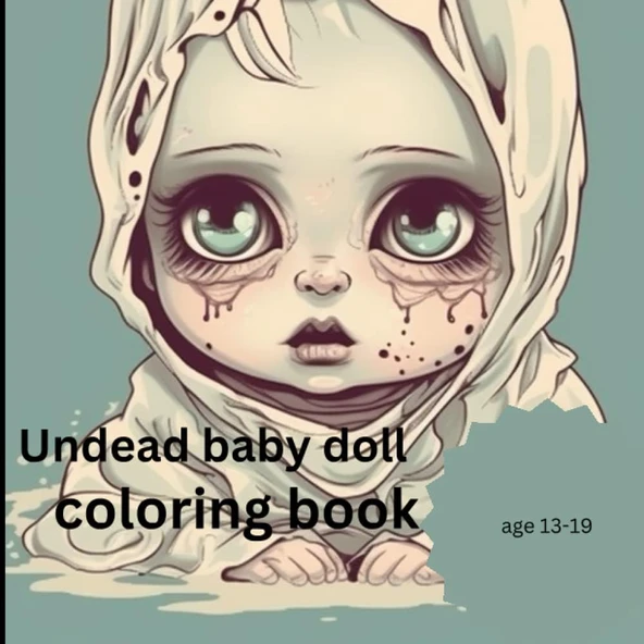 Independently Published Undead Baby Doll Coloring Book ürün görseli 1