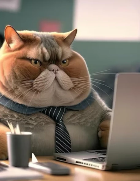 Independently Published Fat Office Cat Skechbook ürün görseli 1
