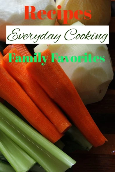 Recipes Everyday Cooking Favorites: Cooking Journal Blank Recipes Pages Inventory ürün görseli 1