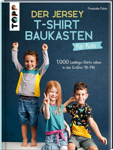 Der Jersey-T-Shirt-Baukasten Für Kids: 1.000 Lieblings-Shirts Nähen In Den Größen 98-146 ürün görseli 1