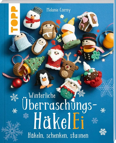 Winterliche Überraschungs-Häkelei (Kreativ.Kompakt.): Häkeln, Schenken, Staunen ürün görseli 1