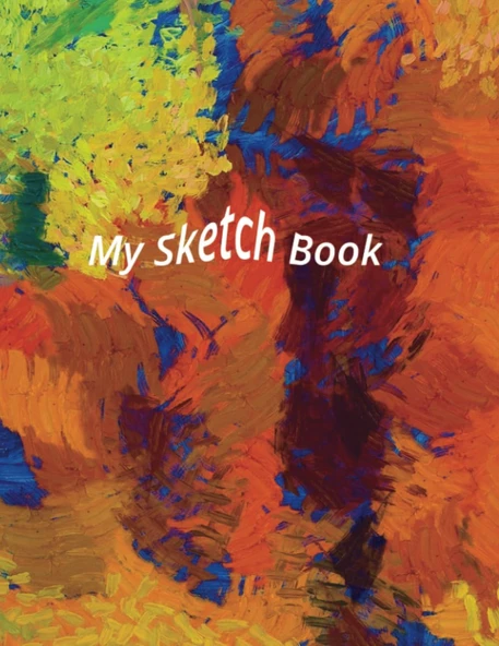 Sketch Book: Notebook For Drawing, Writing, Painting, Sketching Or Doodling, Perfect For Children And Adults 120 Pages, 8.5X11: Gift For Kids Or Adults ürün görseli 1