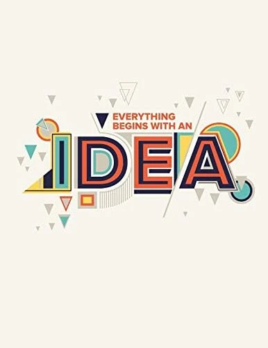 Infinite Creativity: 590 Pages Sketch Book, Perfect For Your Projects With Diy Table Of Contents, Softcover (8,5X11Inches) ürün görseli 1