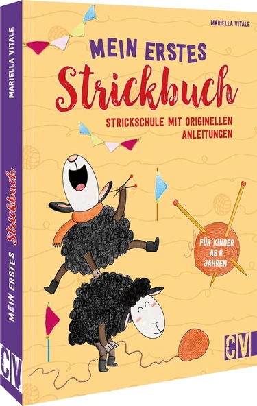 Stricken Für Anfänger – Mein Erstes Strickbuch: Strickschule Mit Originellen Anleitungen. Für Ab 6 Jahren. Strickbuch Für Mit 14 Leichten Strickprojekten ürün görseli 1