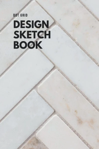 Dot Grid Sketch Book: Perfect On The Go Sketch/Note Book Journal - 100 Dotted Pages For Architectural, Engineering, Interior Sketches, Concepts, Schematics, Details ürün görseli 1