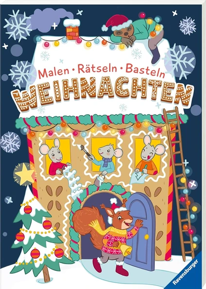 Malen - Rätseln - Basteln: Weihnachten ürün görseli 1