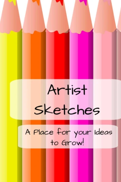 Artist Sketches - Idea Pad For Creative Artists - Drawing, Sketching And Writing: A Place For Your Ideas To Grow! ürün görseli 1