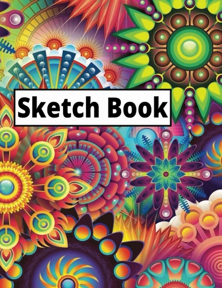 Sketch Book: Notebook For Drawing, Writing, Painting, Sketching Or Doodling ürün görseli 1