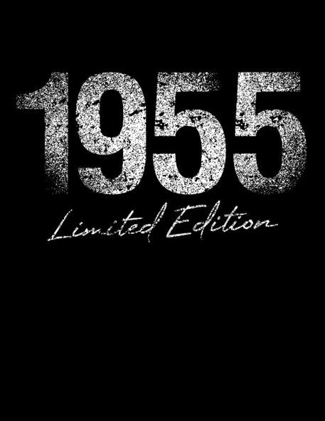 Independently Published Coloring Book - 101 Mandalas - Limited 1955 Year Birthday Edition Born Grunge: Funny Used Line Birthday Gift - A4 (8, 5X11) ... - Antistress - Relax ürün görseli 1