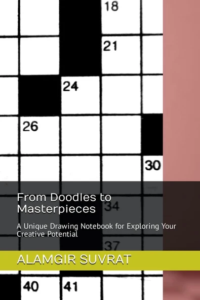 From Doodles To Masterpieces: A Unique Drawing Notebook For Exploring Your Creative Potential ürün görseli 1